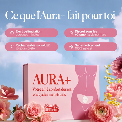 AURA+ Patch d'électrostimulation